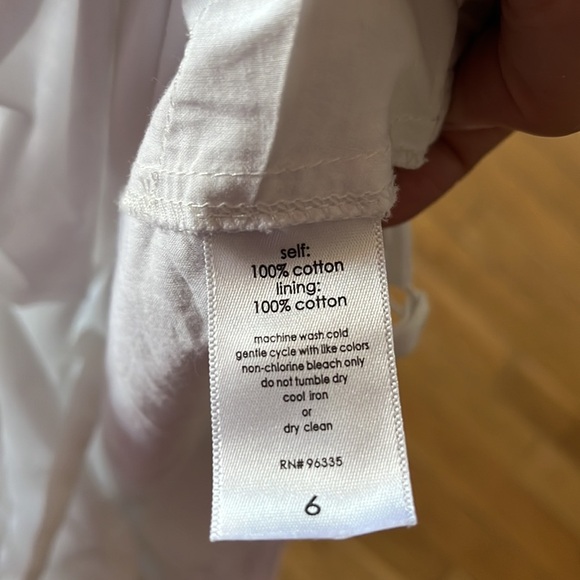 SUSANA MONACO WHITE EYELET CROCHET LACE MINI DRESS SIZE 6 - Picture 3 of 3